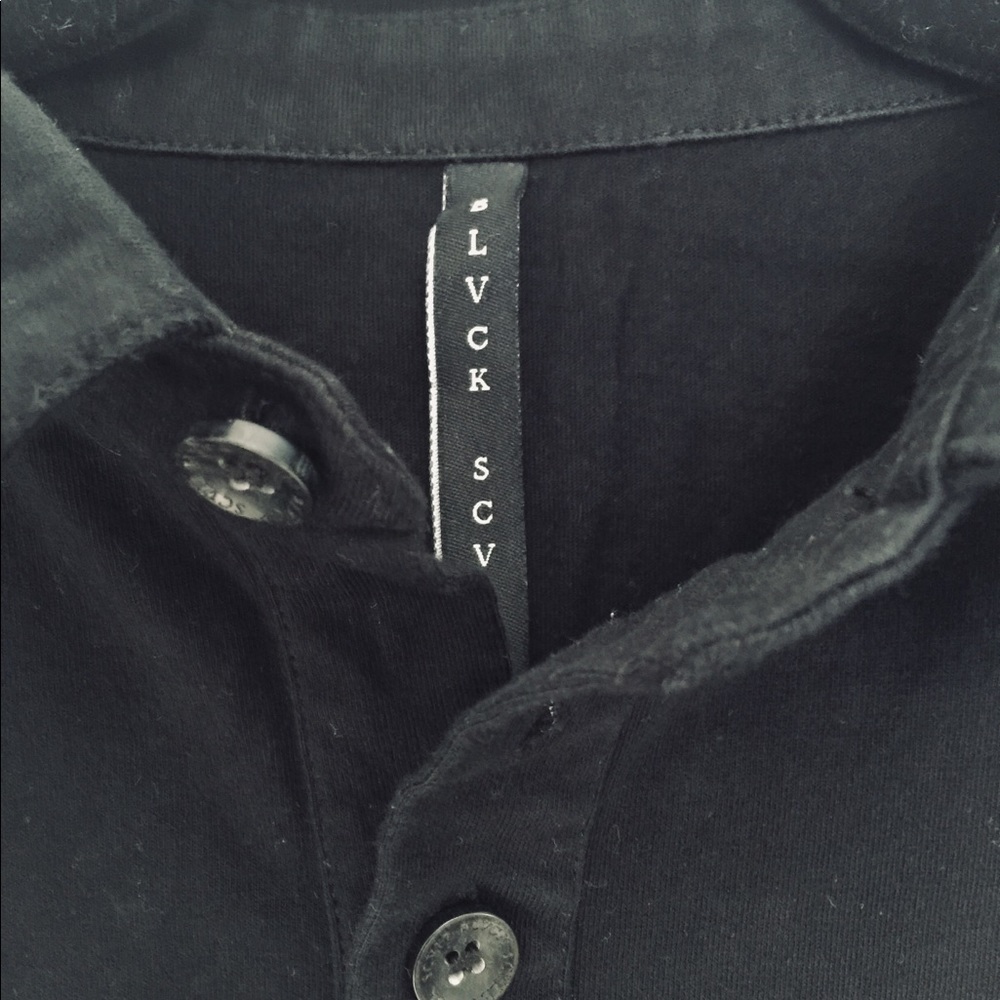 BLVCK SCVLE | Black Polo